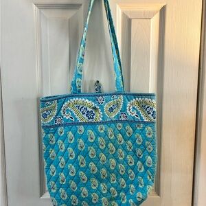 Vera Bradley Turquoise Paisley Tote